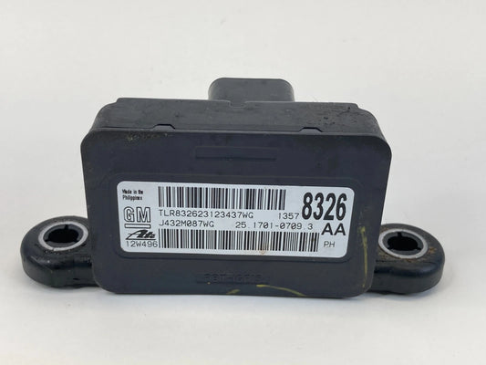 2011-2016 CHEVROLET CRUZE YAW RATE MODULE SENSOR MID CENTER CONSOLE OEM 13578326