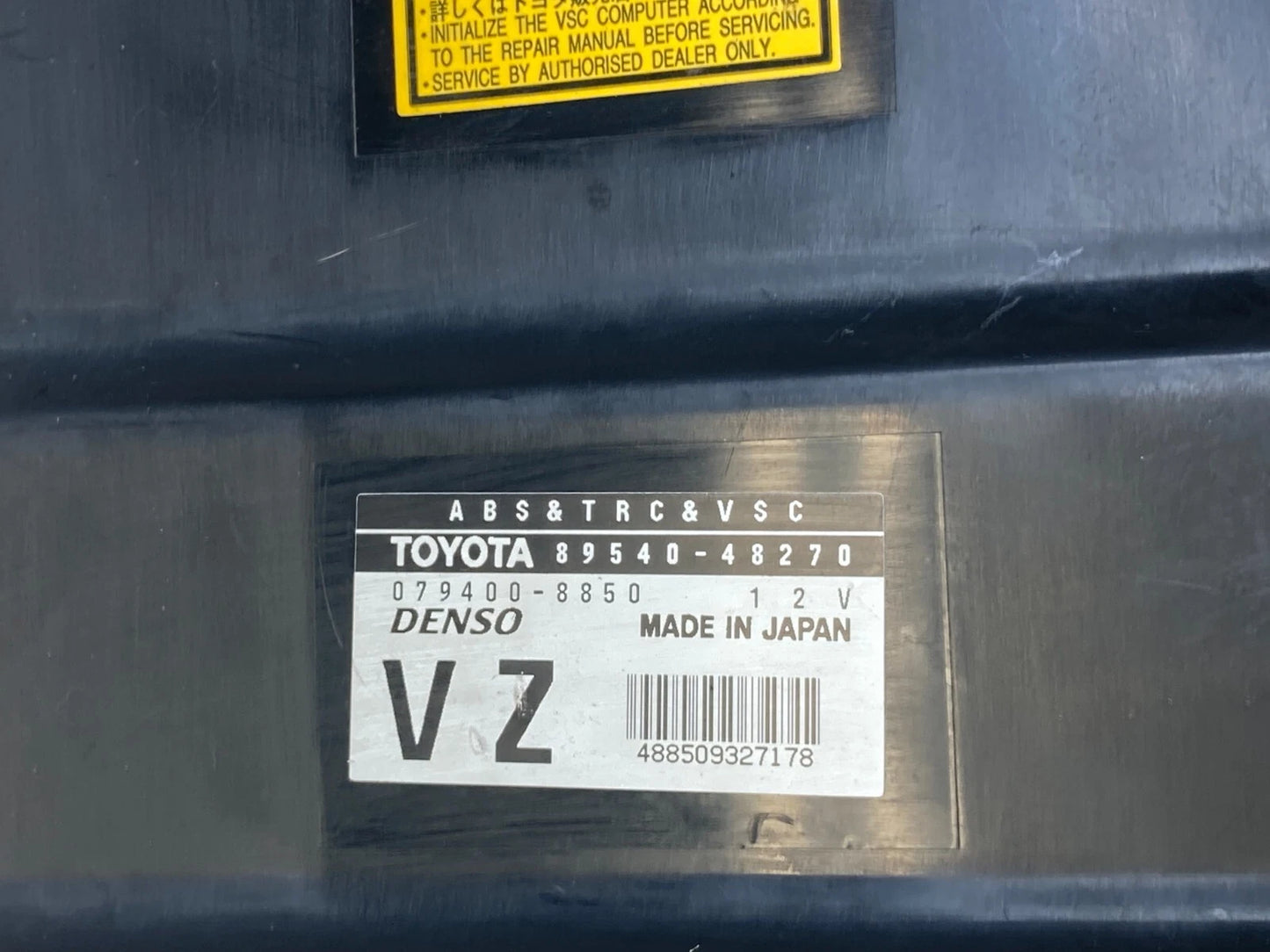 2002-2004 TOYOTA HIGHLANDER 4WD SKID ABS CONTROL MODULE COMPUTER 89540-48270 OEM