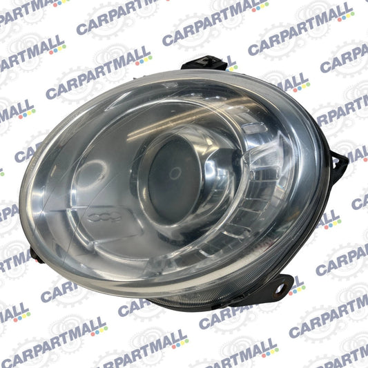 12-19 FIAT 500 FR RIGHT PASSENGER HEADLIGHT HEADLAMP HALOGEN ASSY 5182428A OEM