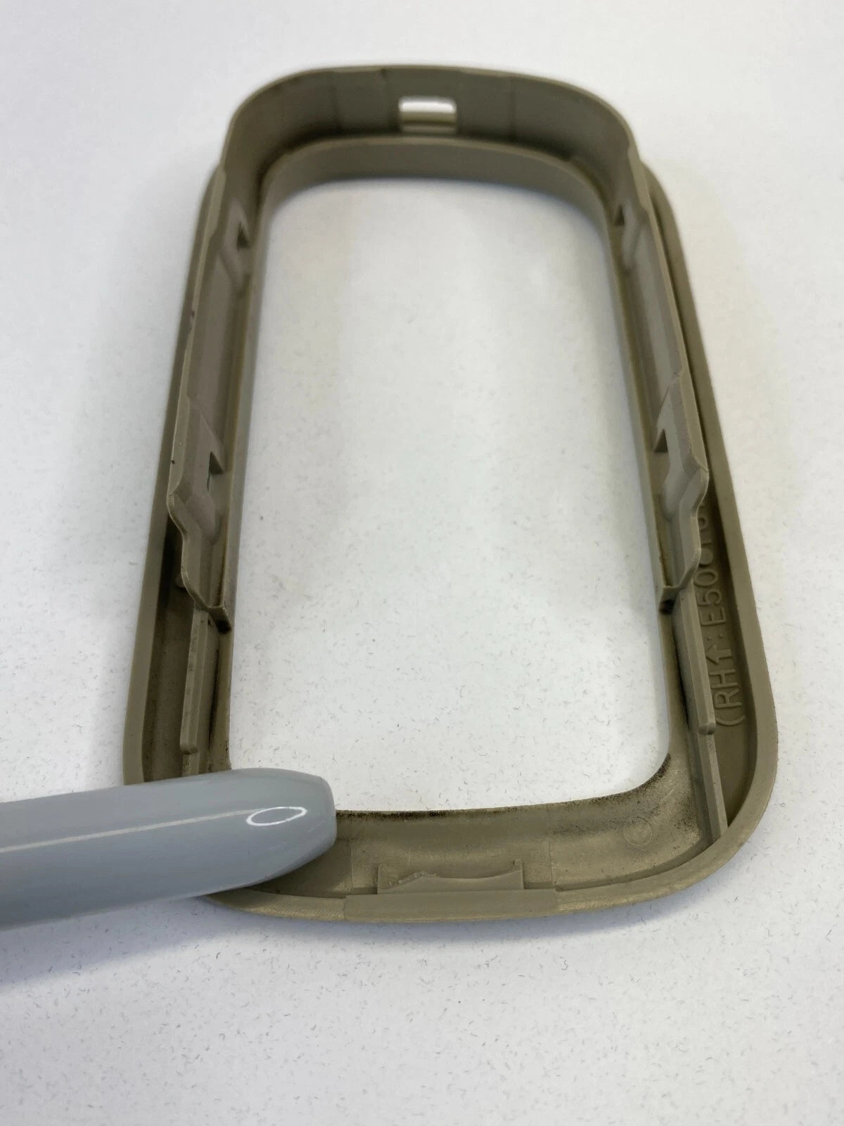 2003 03 INFINITI QX4 REAR LEFT SIDE INTERIOR DOOR HANDLE COVER BEZEL TRIM OEM