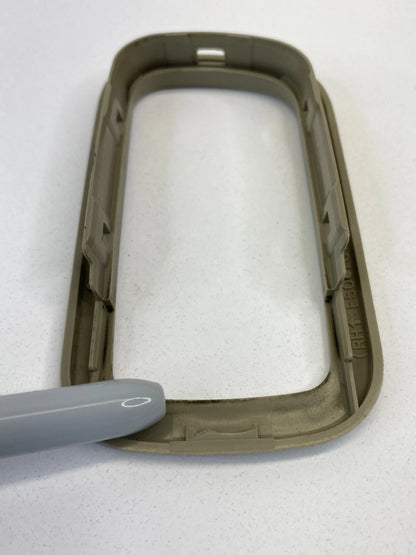 2003 03 INFINITI QX4 REAR LEFT SIDE INTERIOR DOOR HANDLE COVER BEZEL TRIM OEM