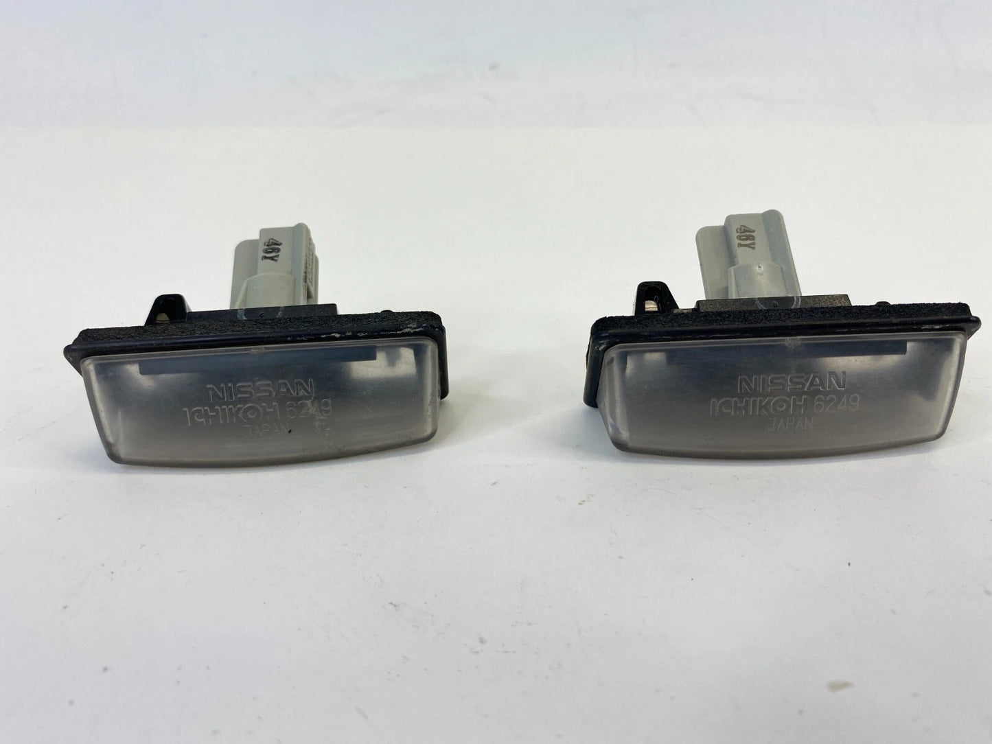 2013-2018 NISSAN ALTIMA REAR TRUNK LICENSE PLATE LIGHT LAMP PAIR SET OEM