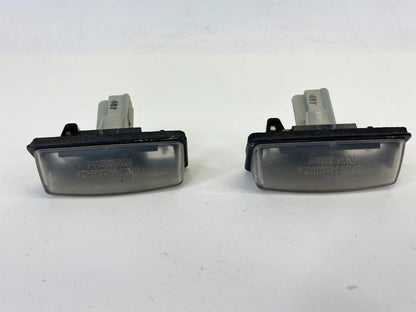 2013-2018 NISSAN ALTIMA REAR TRUNK LICENSE PLATE LIGHT LAMP PAIR SET OEM