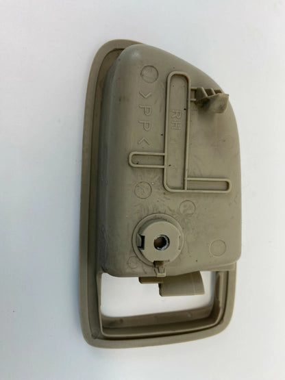 04-09 MAZDA 3 SEDAN REAR RIGHT SIDE INNER DOOR HANDLE BEZEL TRIM COVER RR RH OEM