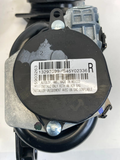 11-16 CHEVROLET CRUZE FRONT RIGHT SIDE SEAT BELT RETRACTOR & TENSIONER 15903263