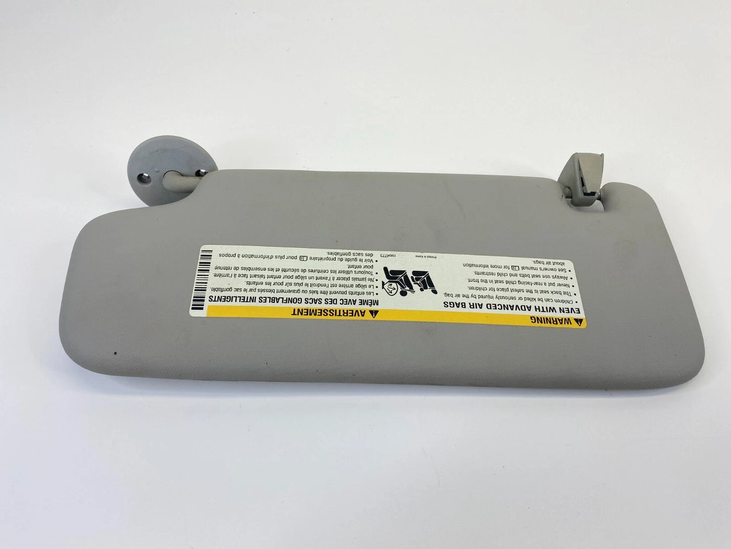 14 15 CHEVROLET SPARK FRONT RIGHT PASSENGER SIDE SUNVISOR SUN VISOR SHADE OEM