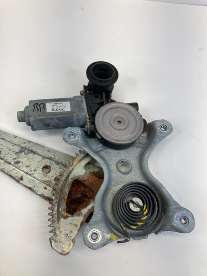2002-2006 Toyota Camry Rear Right Door Power Window Motor Regulator 85720-AA050