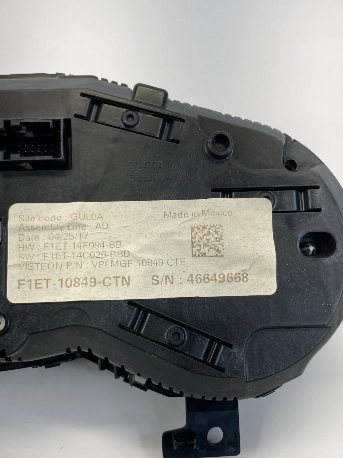 2017 2018 FORD FOCUS SPEEDO DASH GAUGE CLUSTER 101K MILES F1ET-10849-CTN OEM