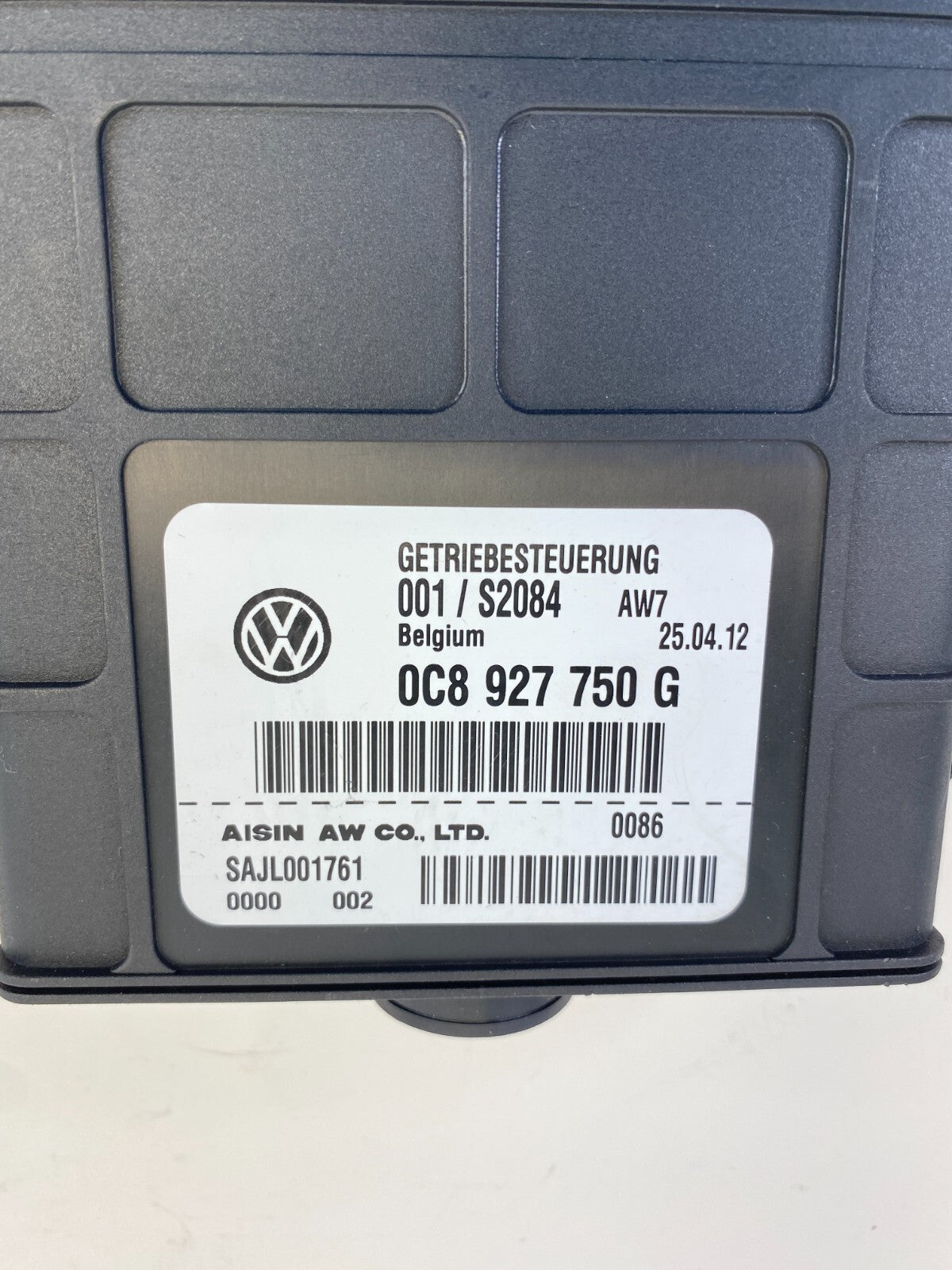 2011 2012 Volkswagen Touareg Automatic Transmission Control Module TCM TCU OEM