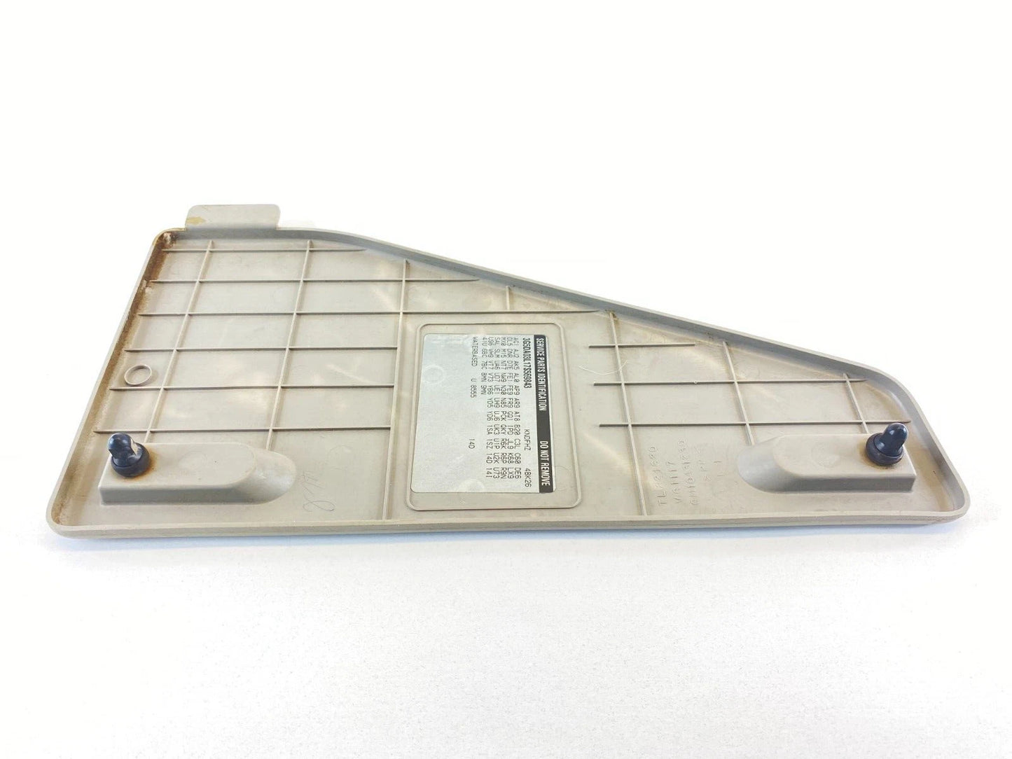 02-07 BUICK RENDEZVOUS REAR LEFT QUARTER PANEL INTERIOR STORAGE COVER 10431230