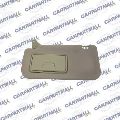2008-2013 Mitsubishi Lancer Front Left Driver Side Sunvisor Sun Visor Shade Tan