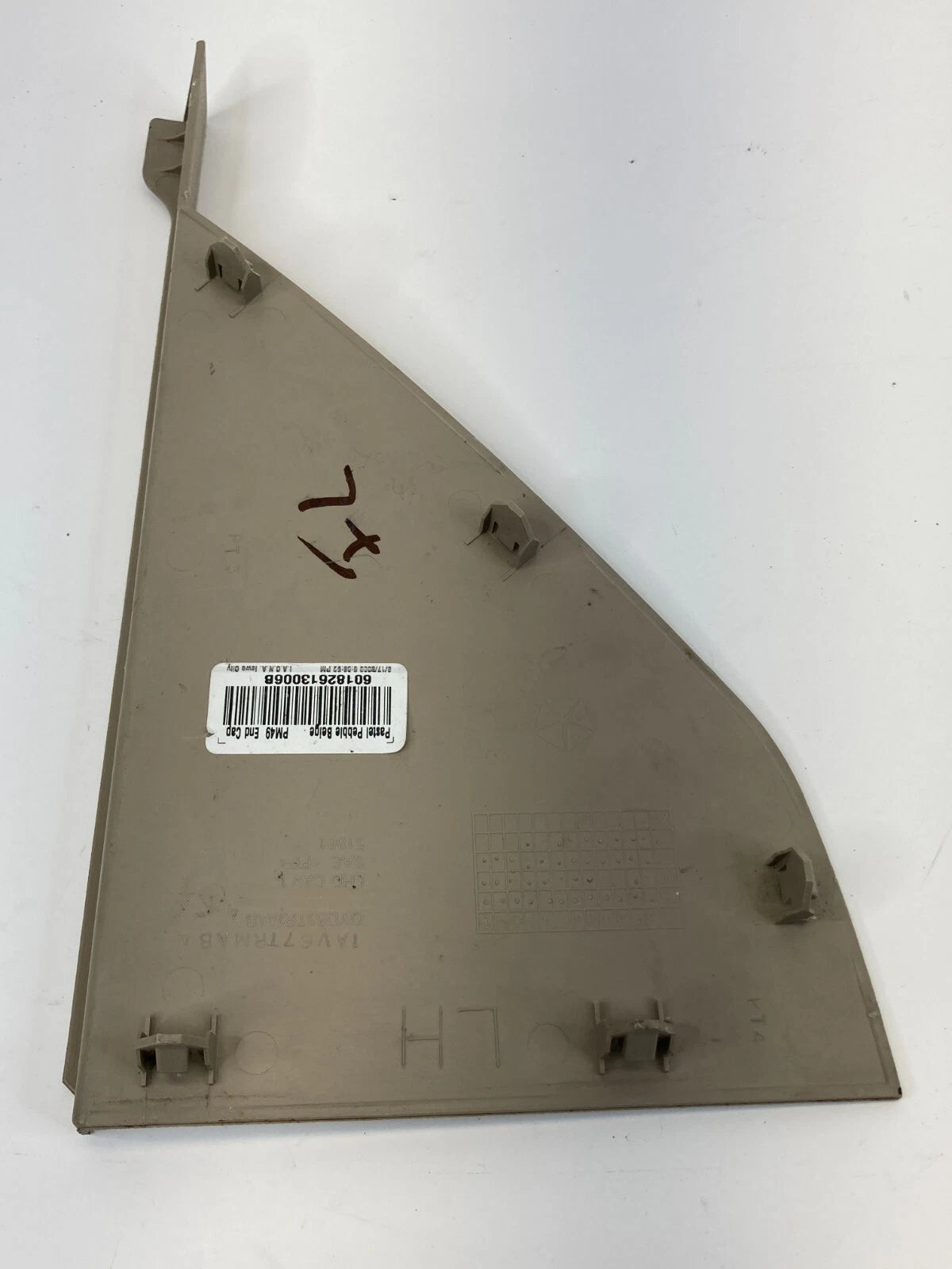 2009-2012 DODGE CALIBER DASH LEFT DRIVER SIDE END CAP COVER TRIM 1AV67TRMAB OEM