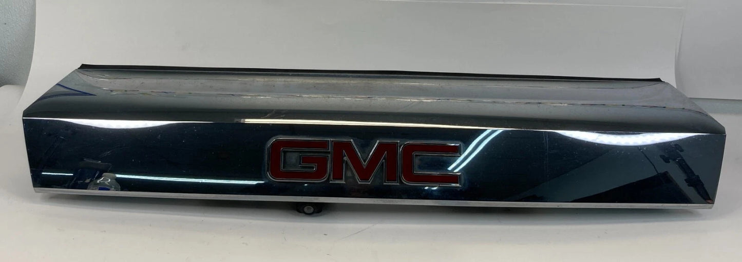 2010-2015 GMC TERRAIN TRUNK LID LICENSE PLATE BEZEL MOLDING W/ CAM 20881057 OEM