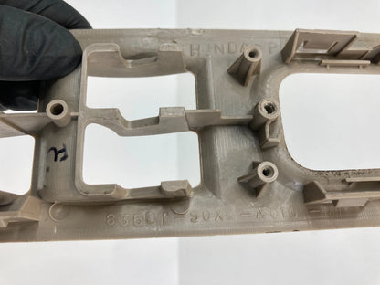 99-04 HONDA ODYSSEY FRONT LEFT DOOR MASTER WINDOW SWITCH TRIM BEZEL 83561S0XA010