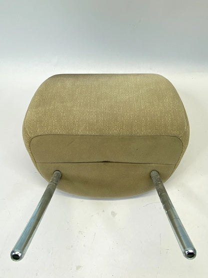 2008-2010 HONDA ACCORD SEDAN FRONT DIVER PASSENGER SEAT HEADRESTS PAIR IVORY OEM
