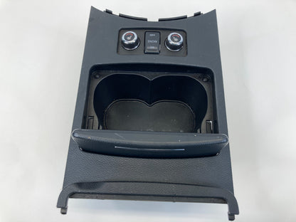 08 09 Infiniti G37 Front Center Console Cup Holder Heat Switch 68430JL00A OEM