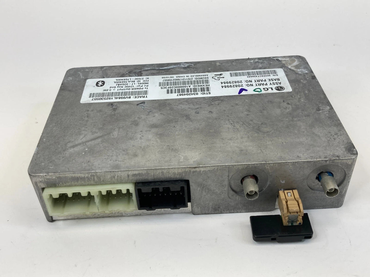 2010 BUICK ENCLAVE BLUETOOTH ONSTAR INTERFACE TELEMATIC MODULE UNIT 20829984 OEM