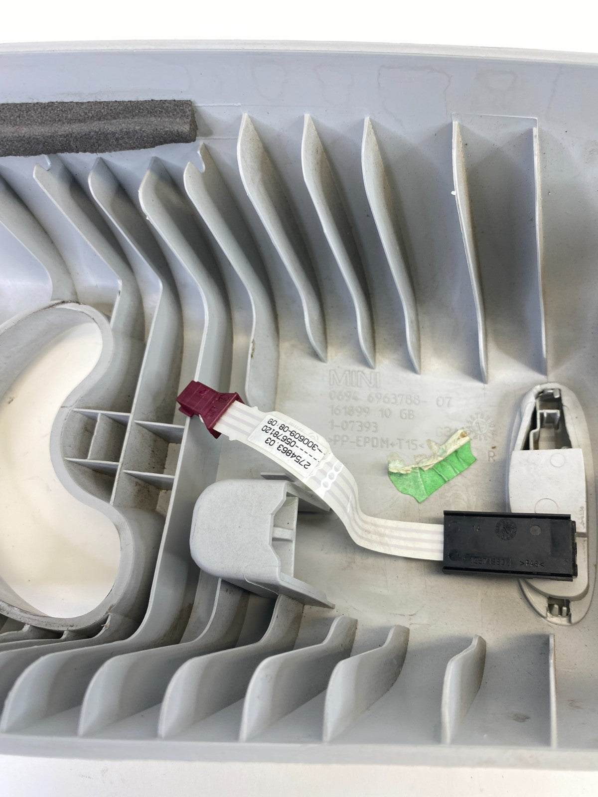 07-10 Mini Cooper Front Right Center B Pillar Upper Trim Panel Cover 06946963788