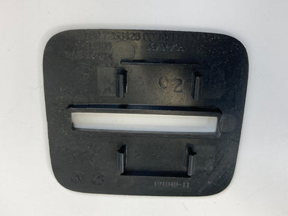 2011-2017 BMW X3 SUV Rear Trunk Lid Hatch Lock Striker Cover Panel Cap Plug OEM