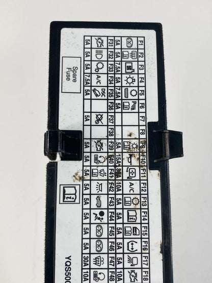 03-05 RANGE ROVER SPORT DASH RIGHT FUSE INTERIOR PANEL COVER TRIM LID YQS500170
