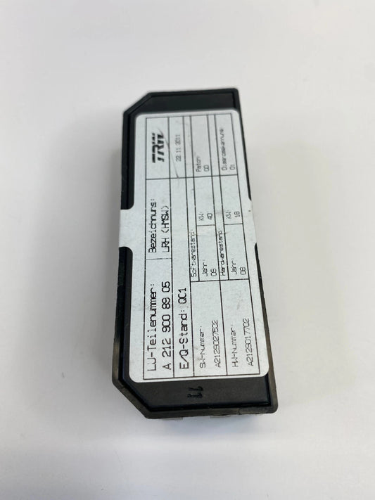 12 13 14 15 16 MERCEDES-BENZ E350 STEERING WHEEL HEATER CONTROL UNIT A2129008905