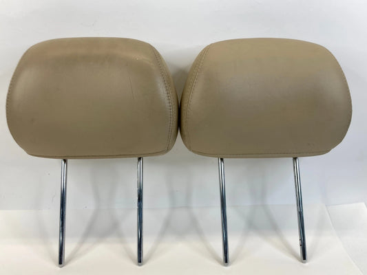 2009 2010 HYUNDAI SONATA FRONT LEFT & RIGHT SEAT HEADREST HEAD REST SET LEATHER