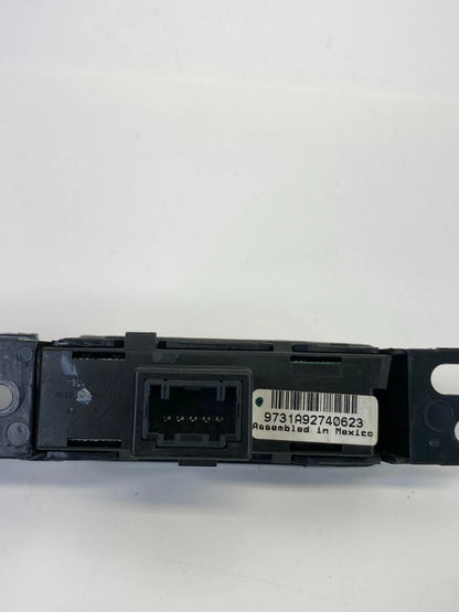 09-12 BUICK ENCLAVE CENTER DASH PANEL HAZARD CONTROL & INFO DISPLAY SWITCH UNIT
