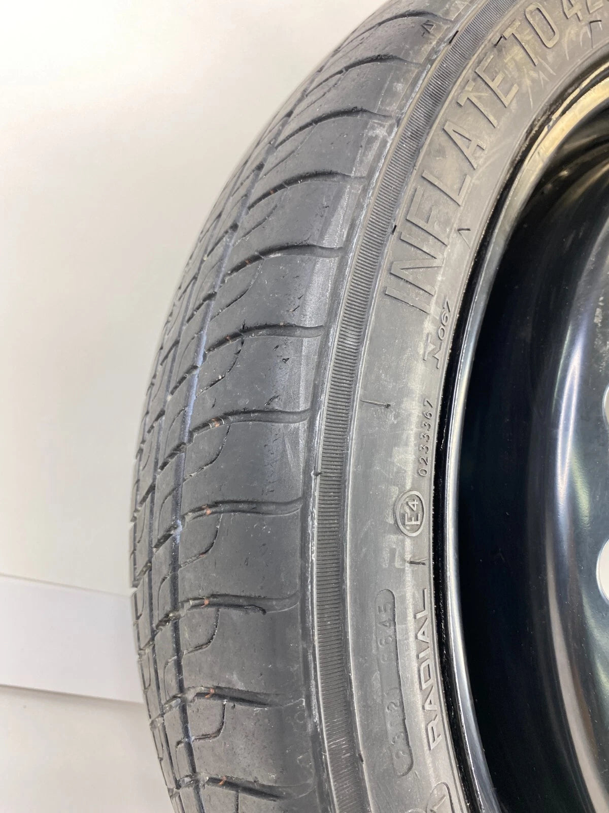 10-16 LACROSSE 11-17 REGAL 14-20 IMPALA SPARE TIRE COMPACT DONUT T125/70R17 17"