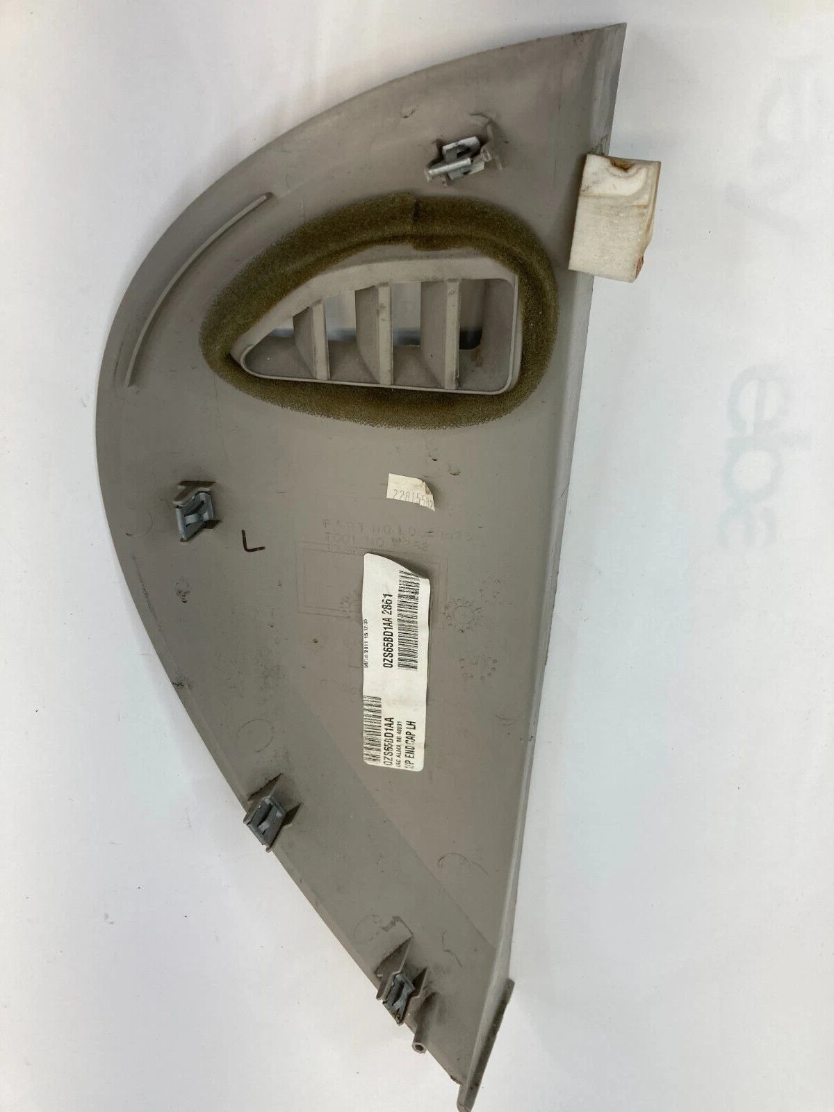2011-2020 DODGE GRAND CARAVAN FRONT LEFT SIDE DASH END CAP COVER TRIM 0ZS65BD1AA