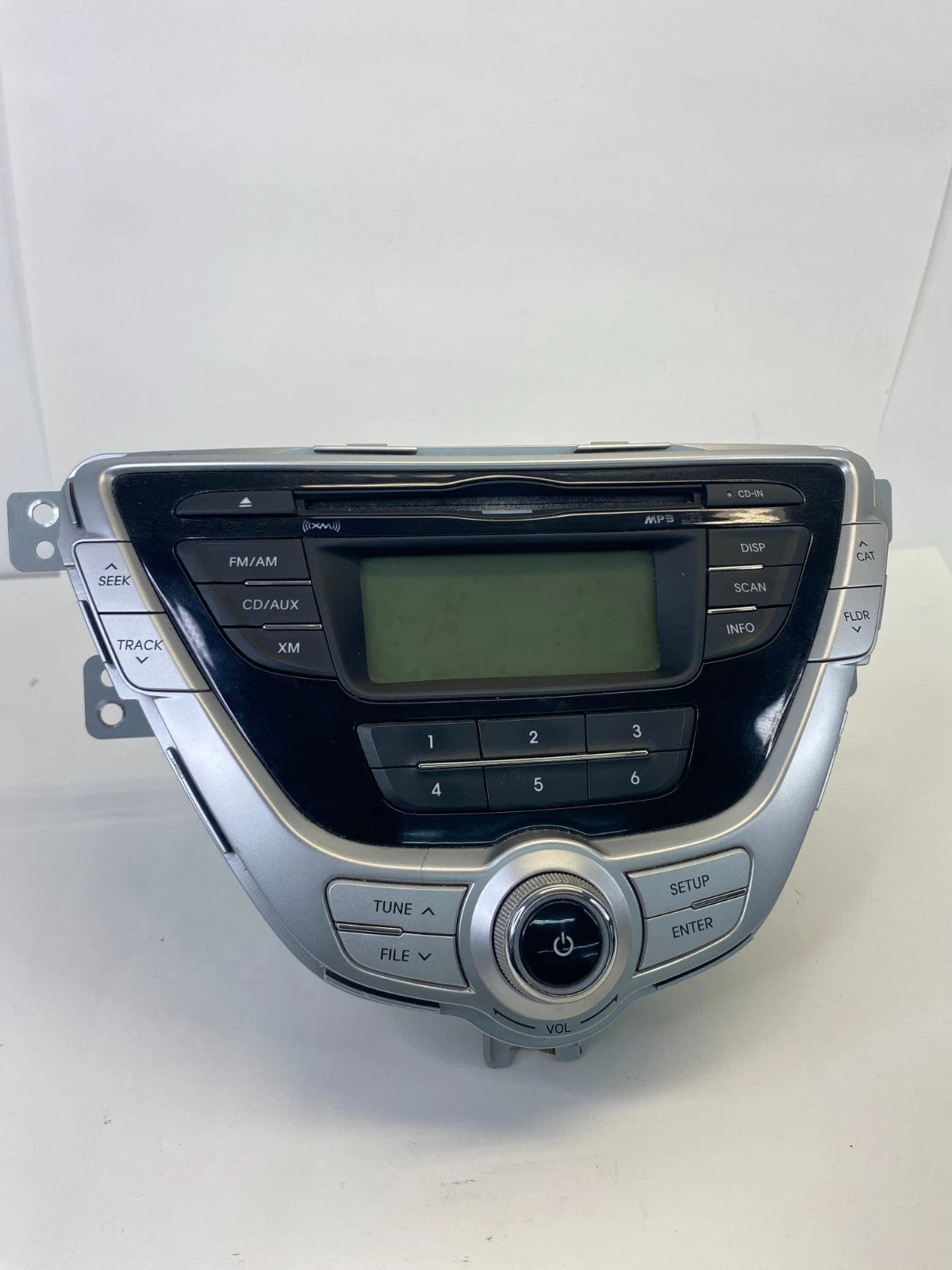 2011-2013 HYUNDAI ELANTRA RADIO AM/FM RECEIVER 6 DISC CD MP3 96170-3X150BLH OEM
