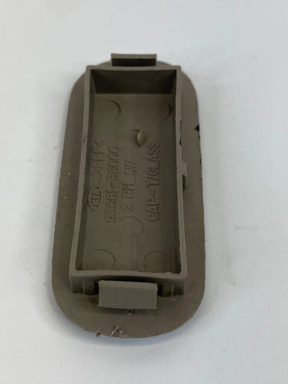 2005 05 KIA SORENTO RIGHT INNER COVER TRIM GLASS CAP LID BEZEL 93551-38000 OEM