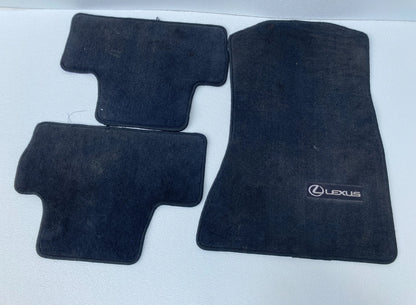 06-13 LEXUS IS250 IS350 FR RR INTERIOR FLOOR MATS CARPERTS SET OF 3 20853068 OEM