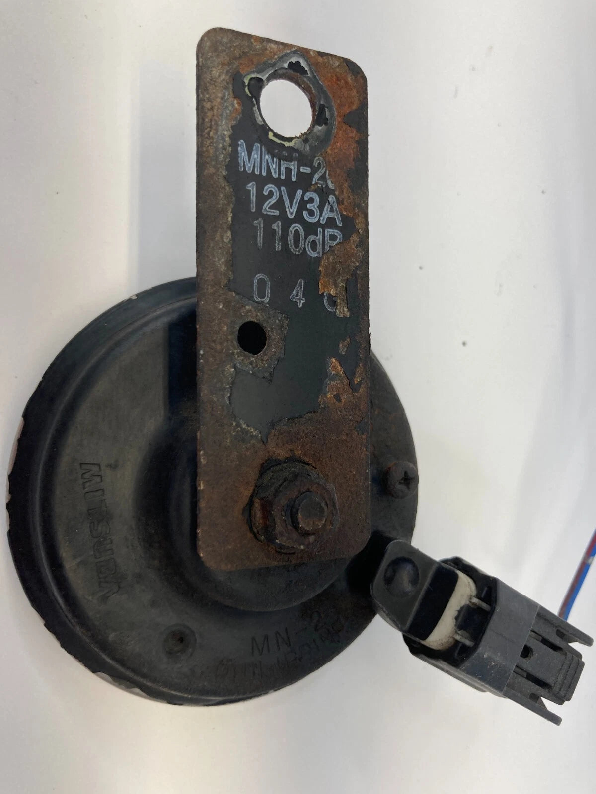 1998-2002 HONDA ACCORD COUPE HORN ALARM SIREN NOTE TONE PITCH E13000061 OEM