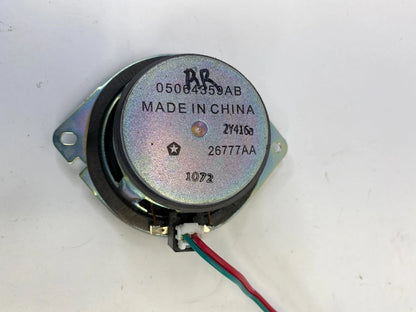 2012-2019 FIAT 500 REAR RIGHT SIDE QUARTER PANEL AUDIO SPEAKER 05064359AB OEM