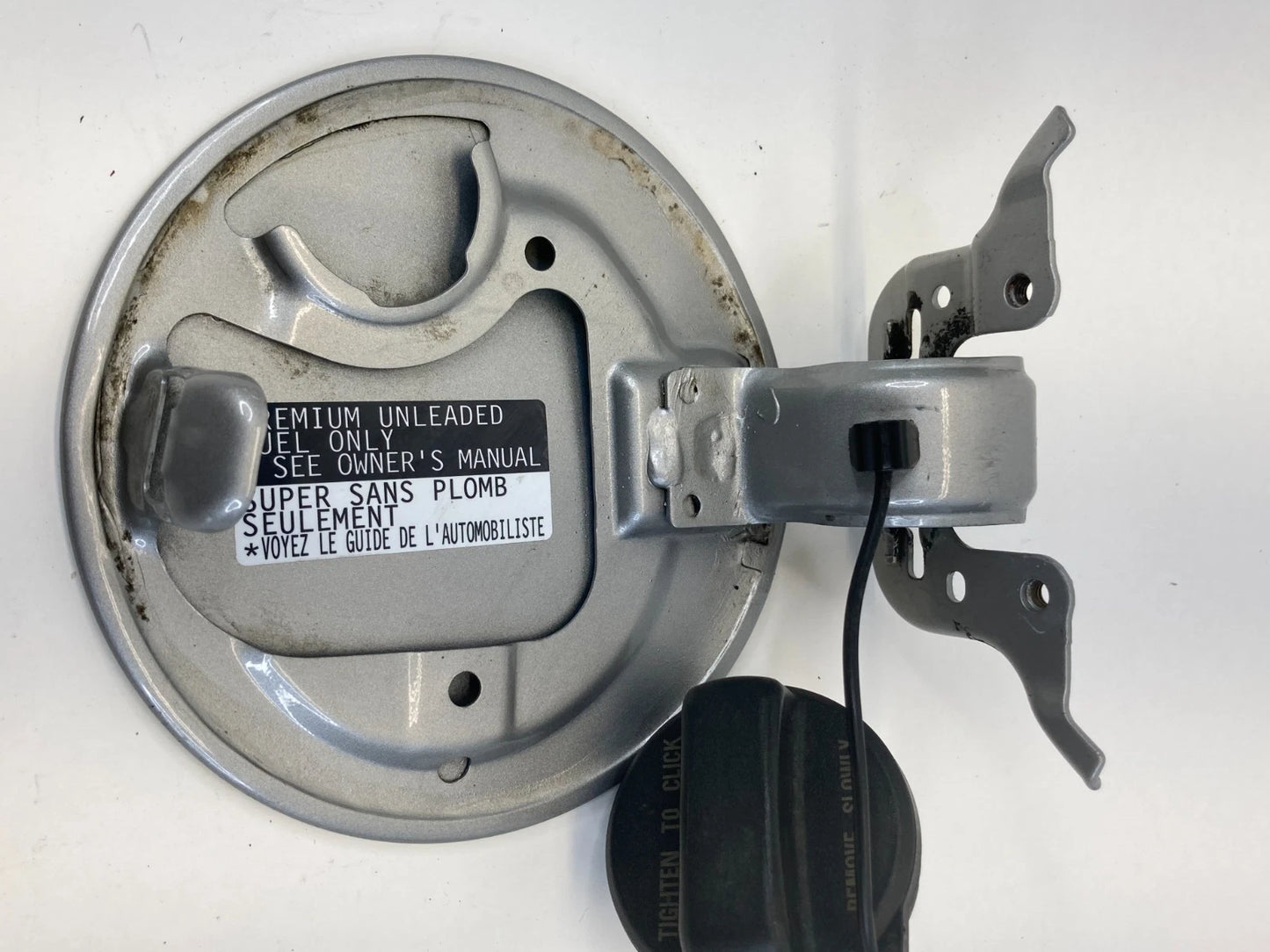2007-2012 ACURA RDX FUEL FILLER GAS DOOR LID COVER TANK CAP GRAY OEM