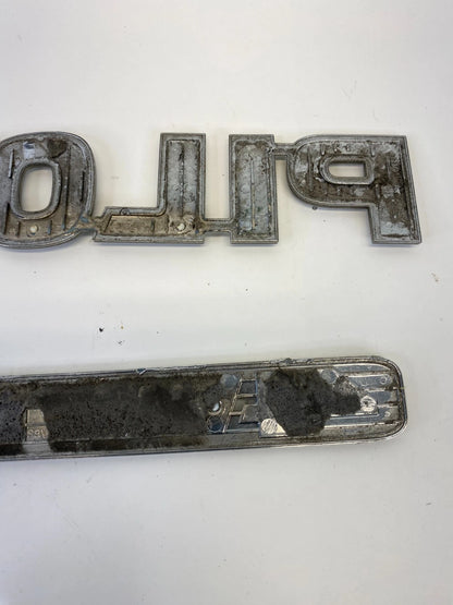 2003-2008 03-08 HONDA PILOT 4WD REAR TRUNK LID EMBLEM LOGO BADGE CHROME OEM