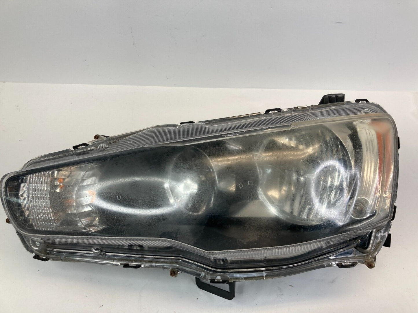 09 10 Mitsubishi Lancer Front Left Driver Headlight Headlamp Halogen OEM