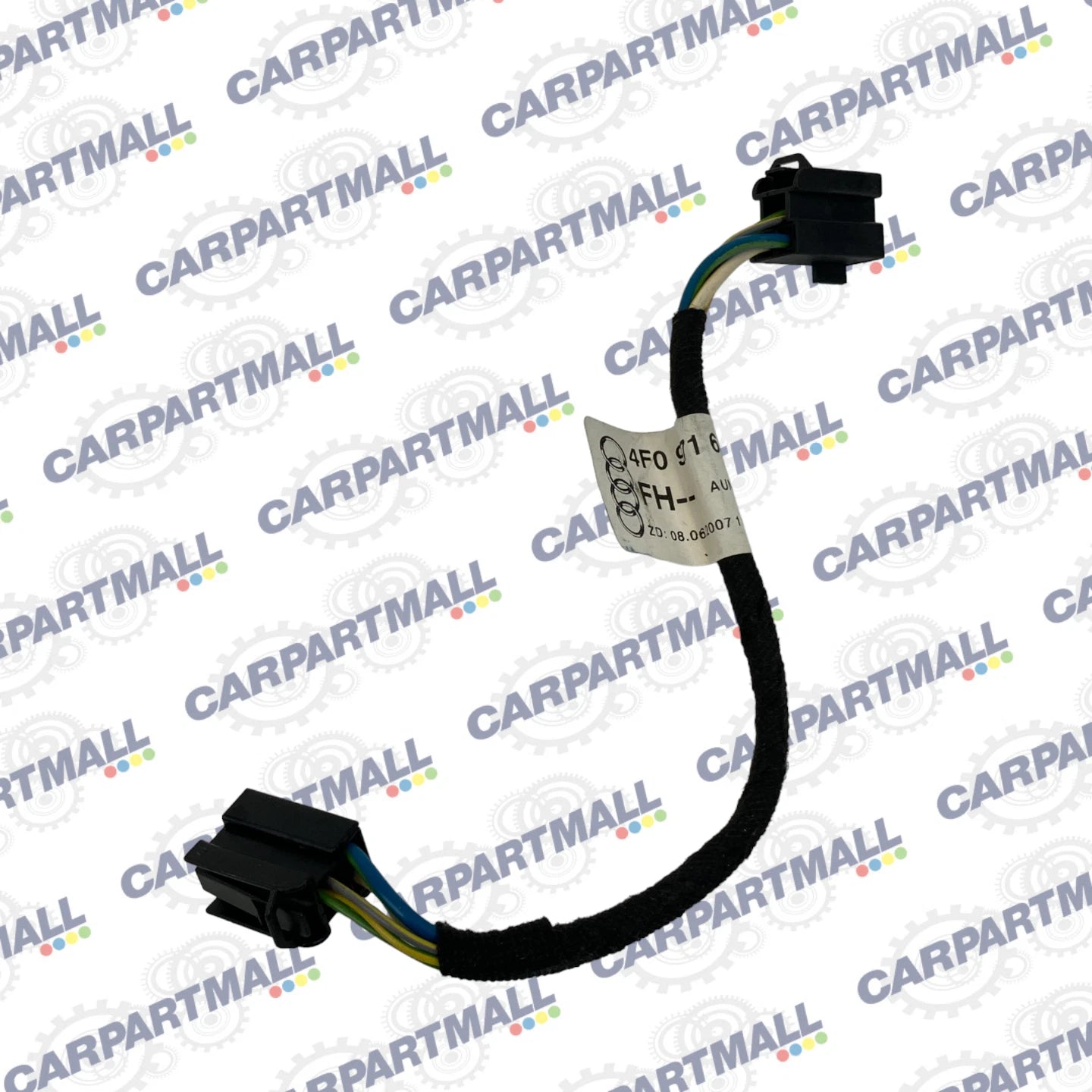 2005-2008 AUDI A6 SEDAN REAR POWER WINDOW DOOR WIRING WIRE HARNESS 4F0971687 OEM