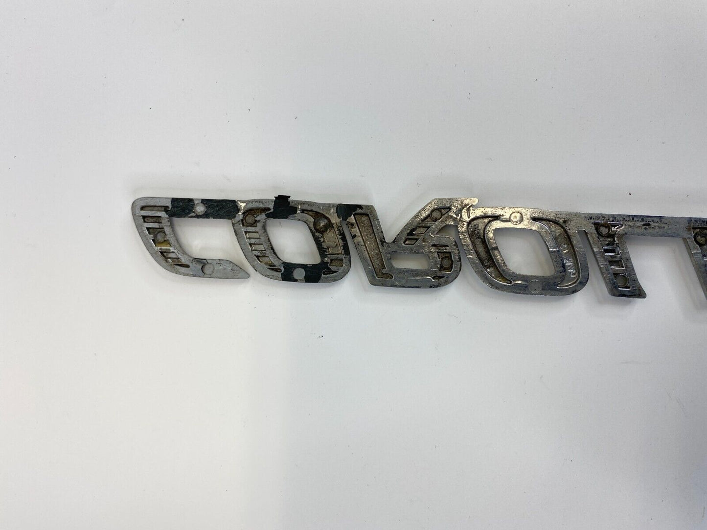 2003-2008 Toyota Corolla Rear Trunk Lid Logo Emblem Badge Nameplate Chrome OEM