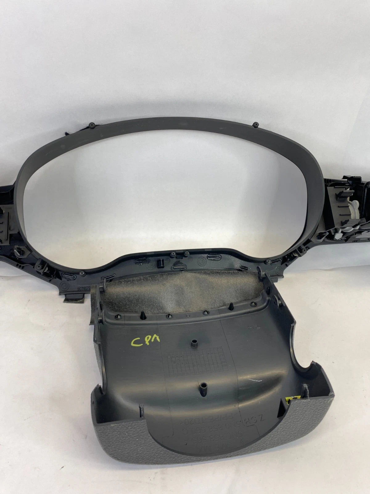 2011-2014 VW VOLKSWAGEN JETTA DASH CLUSTER SPEEDOMETER BEZEL COVER TRIM OEM