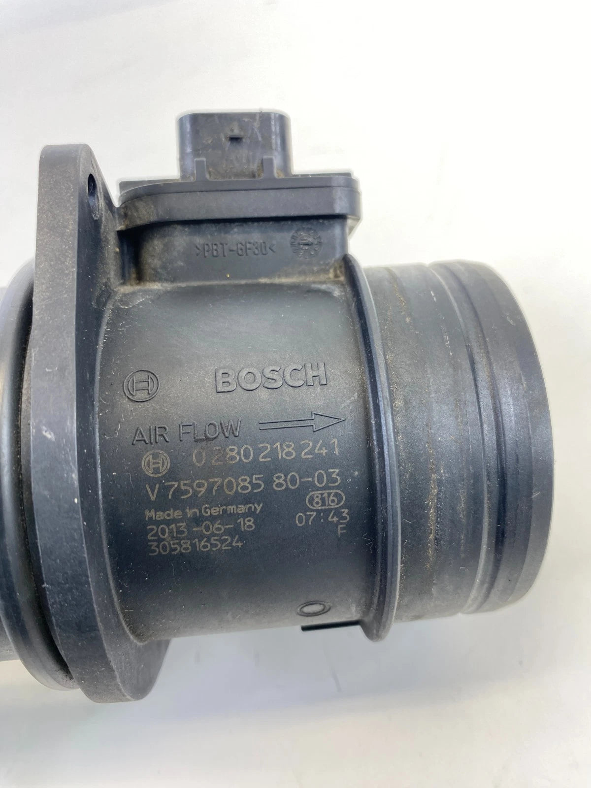 10-15 Mini Cooper 11-16 Countryman 1.6L MAF Air Flow Meter Sensor 0280218241 OEM