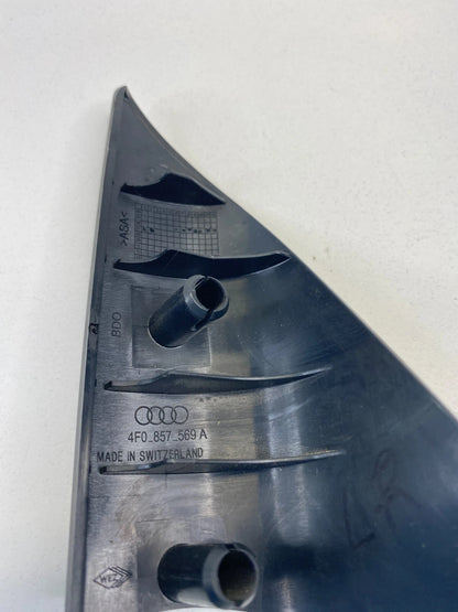 05-11 A6 QUATTRO 06-11 AUDI A6 REAR LEFT DOOR WINDOW CORNER COVER 4F0857569 OEM