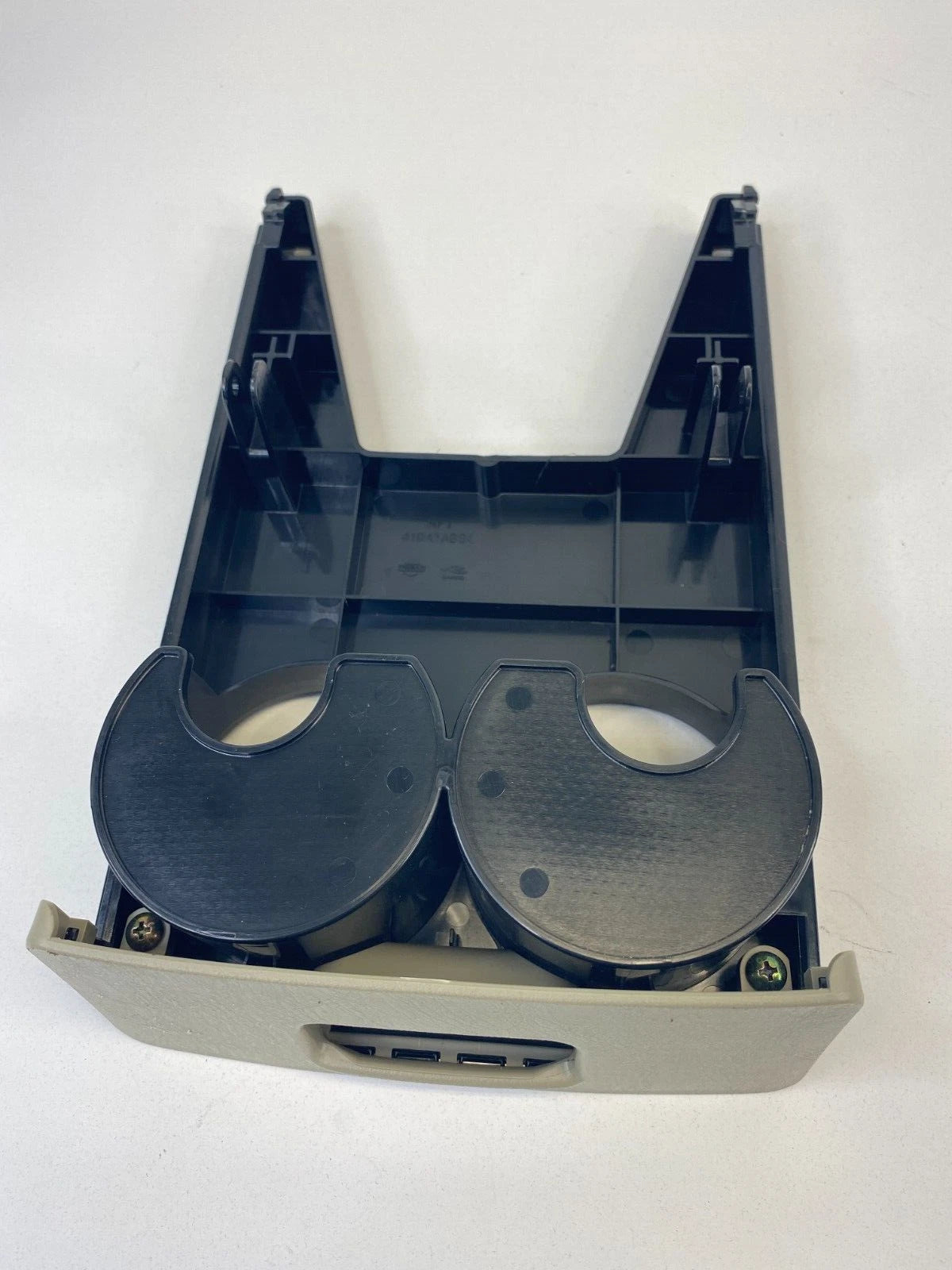 2001 2002 2003 INFINITI QX4 REAR CENTER CONSOLE DUAL CUP HOLDER CUPHOLDER OEM