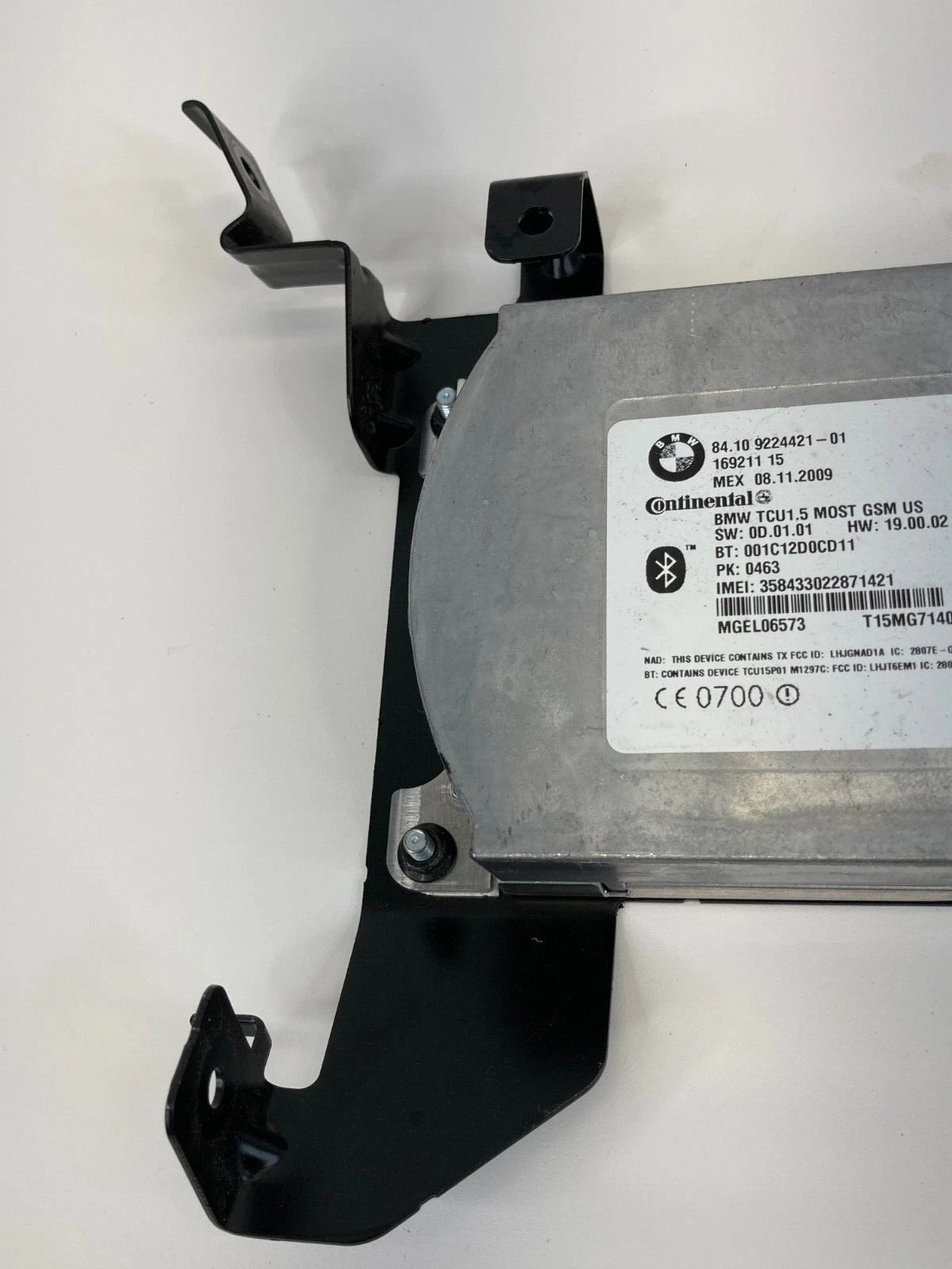 2009-2011 BMW 535I XDRIVE BLUETOOH TELEMATICS UNIT MODULE 8410922442101 OEM