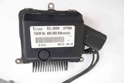 2000-2006 MERCEDES-BENZ S430 ENGINE MOTOR RADIATOR COOLING FAN TEMIC 885-002-036