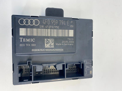 2006 2007 AUDI A6 QUATTRO RR REAR RIGHT SIDE DOOR CONTROL MODULE OEM 4F0959794E