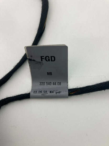 00 01 02 03 04 05 06 MERCEDES-BENZ S500 FRONT DOOR WIRING HARNESS 2205404408 OEM