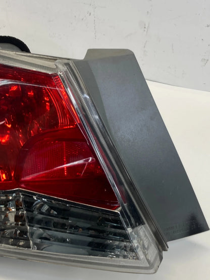 2008-2012 Honda Accord Rear Left Back Side Tail Light Taillight Tail Lamp OEM