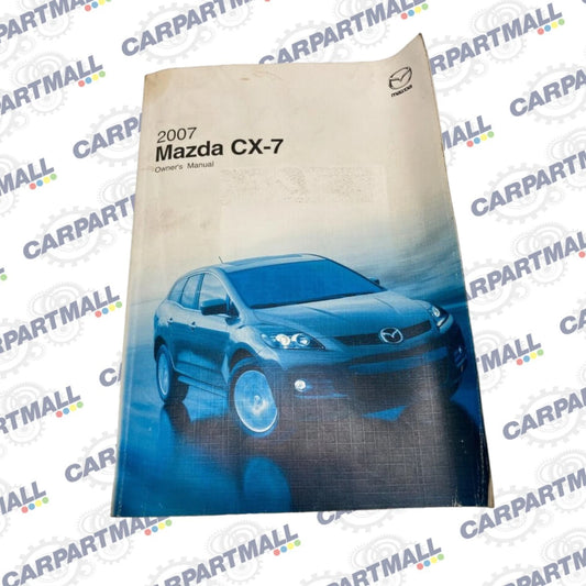 2007 07 MAZDA CX-7 CX7 OWNER'S MANUAL HANDBOOK OEM