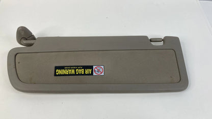 2009-2011 HONDA CIVIC SEDAN FRONT RIGHT PASSENGER SIDE SUNVISOR SUN VISOR SHADE
